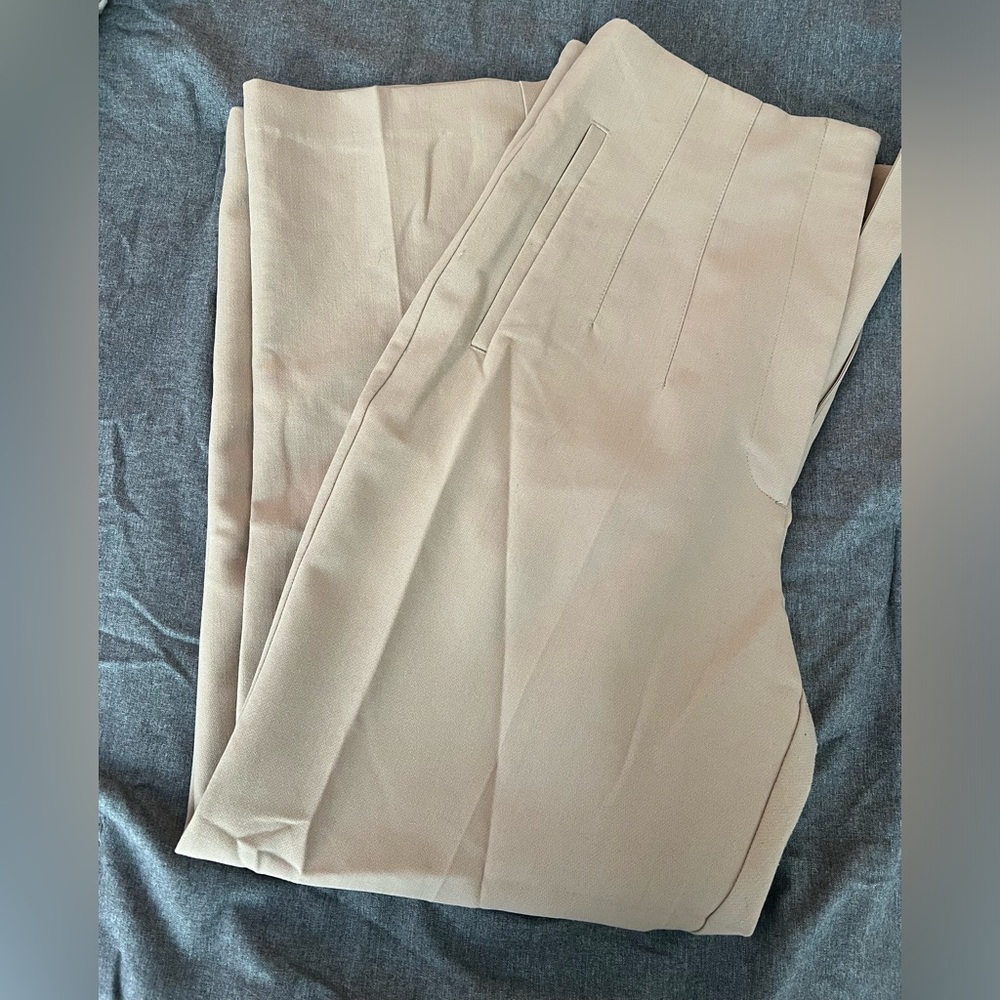 Zara Tapered work trousers